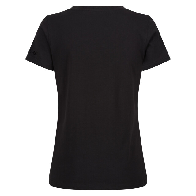 Regatta Dames fingal viii geniet van elk moment t-shirt UTRG9679_black large