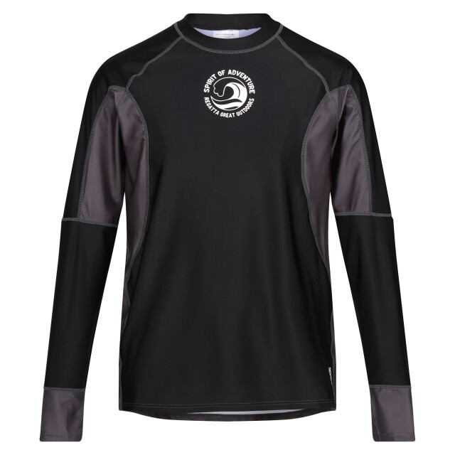 Regatta Herenuitzetter met lange mouwen UTRG9680_blackdarkgrey large