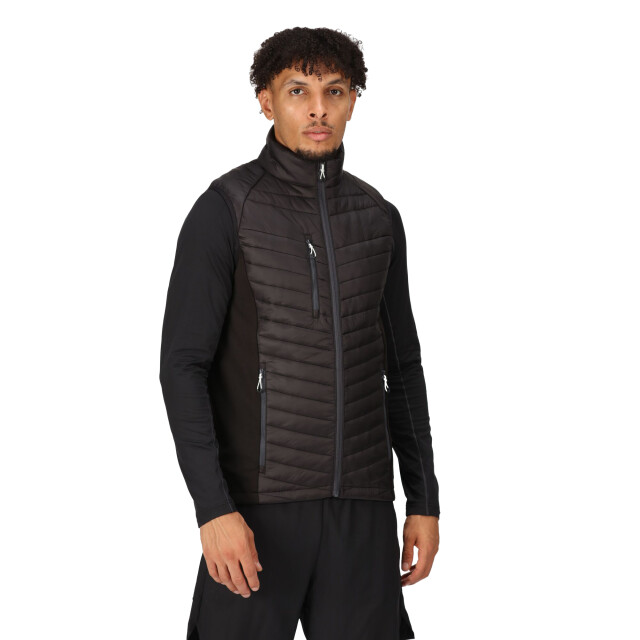 Regatta Heren navigate gewatteerd hybride gilet UTRG9422_blacksealgrey large