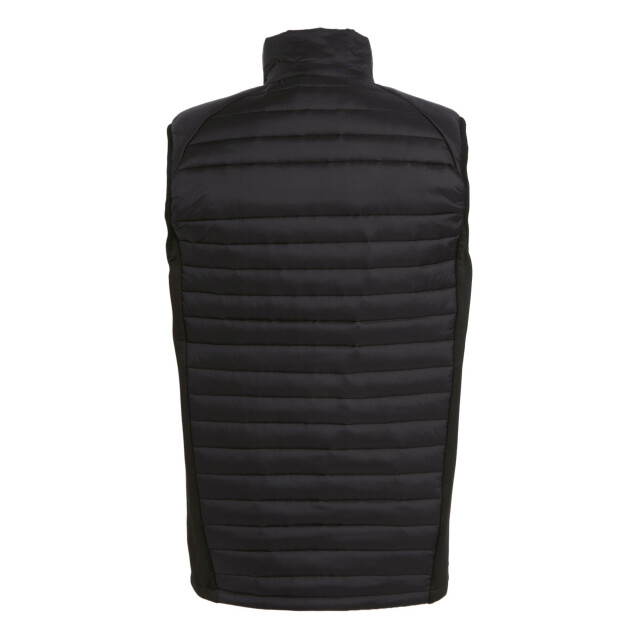 Regatta Heren navigate gewatteerd hybride gilet UTRG9422_blacklimegreen large