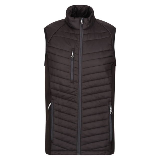 Regatta Heren navigate gewatteerd hybride gilet UTRG9422_blacksealgrey large