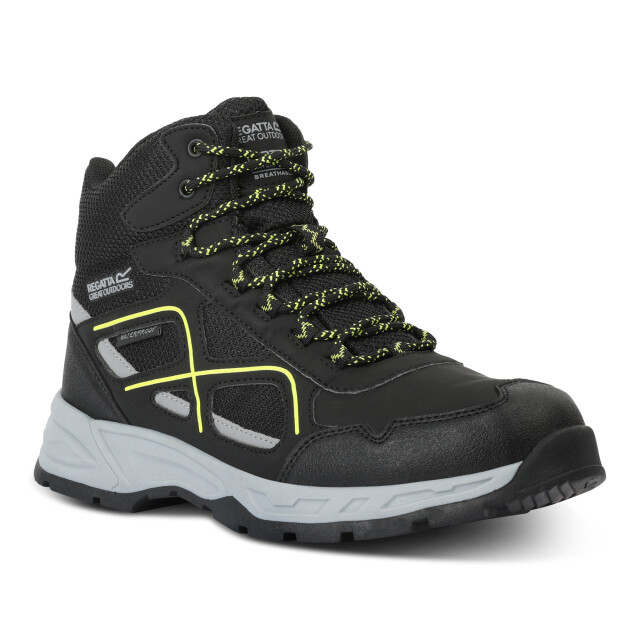 Regatta Heren vendeavour wandelschoenen UTRG9196_blacklimepunch large