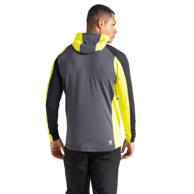 Dare2b Heren assimilate core stretch hooded midlayer UTRG9692_neonspringblack large