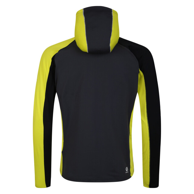 Dare2b Heren assimilate core stretch hooded midlayer UTRG9692_neonspringblack large