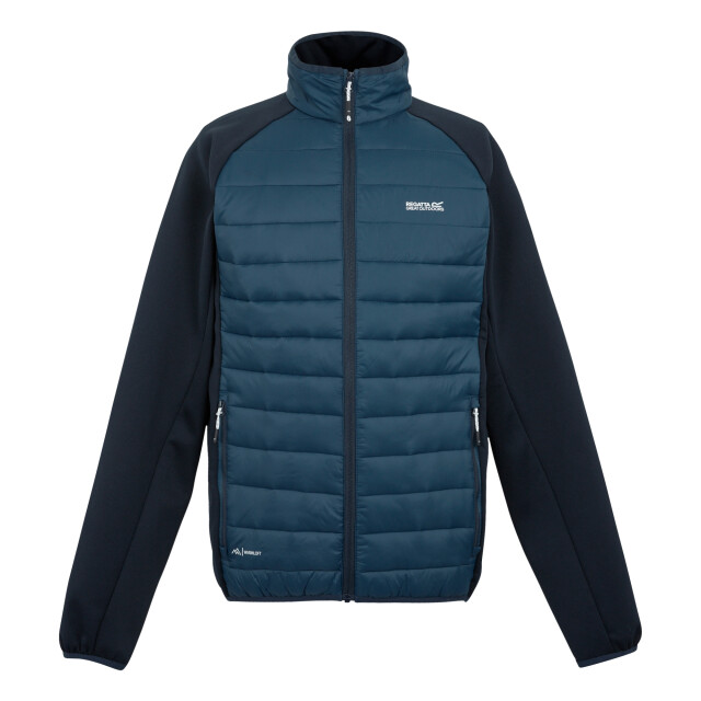 Regatta Heren clumber iv full zip hybride jas UTRG9074_moonlightdenimnavy large