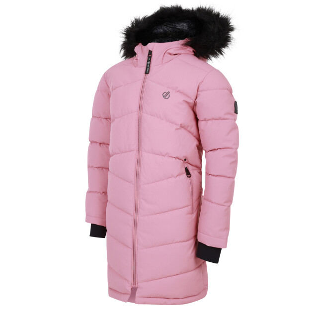 Dare2b Opvallende iii gewatteerde parka voor meisjes UTRG9086_dustyrose large