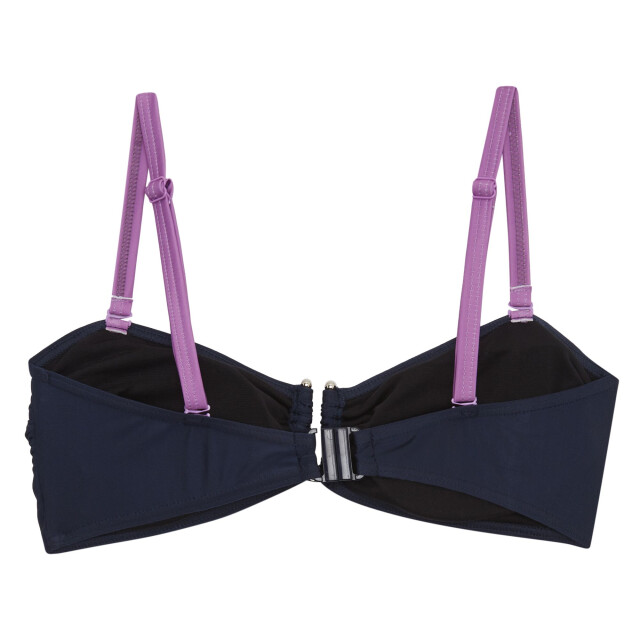Regatta Dames aceana iii contrast bikinitop UTRG8982_navyradiantorchid large