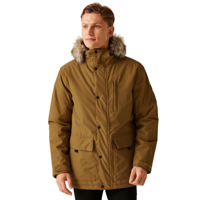 Regatta Heren salinger iv waterdichte jas UTRG8937_umber large