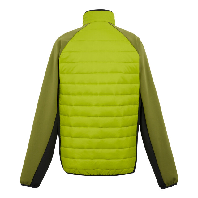 Regatta Heren clumber iv full zip hybride jas UTRG9074_grenoblegreennephritegreen large