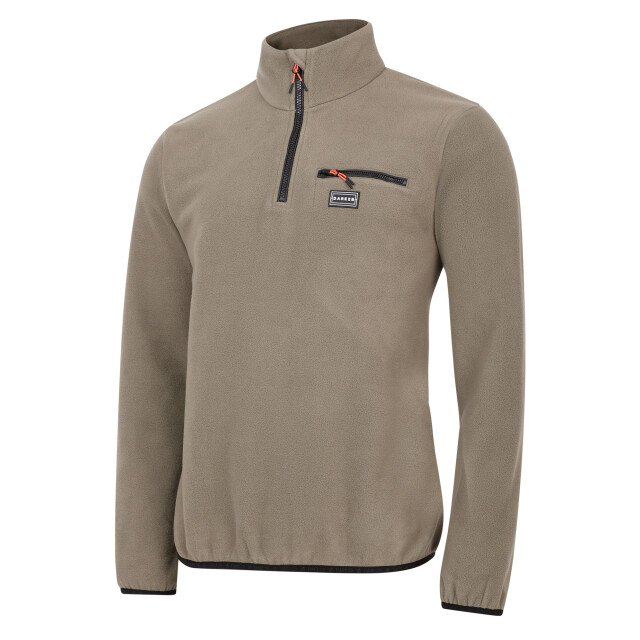 Dare2b Heren affinity zip neck fleece top UTRG8782_clay large