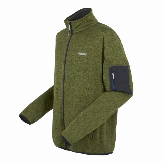 Regatta Heren newhill marl full zip fleecejack UTRG8770_nephritegreen large