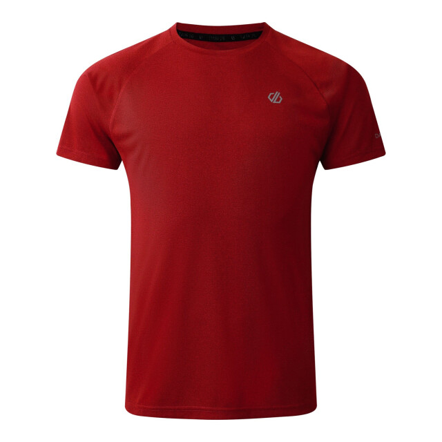 Dare2b Heren versnellen lichtgewicht t-shirt UTRG8622_dangerred large