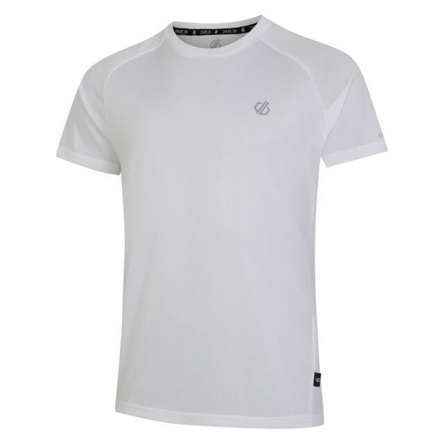 Dare2b Heren versnellen lichtgewicht t-shirt UTRG8622_white large