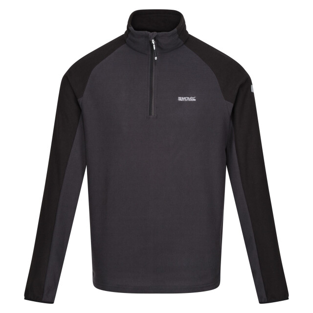 Regatta Heren elson ii lichtgewicht fleece UTRG8119_ashblack large