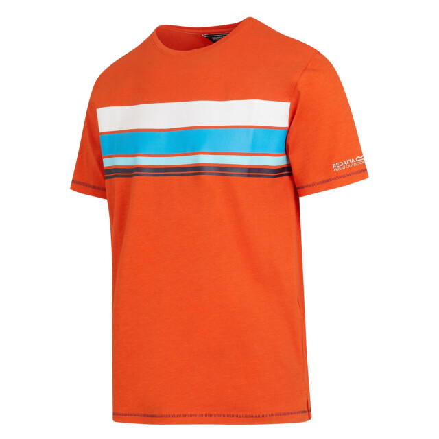 Regatta Heren rayonner t-shirt UTRG9942_rustyorange large