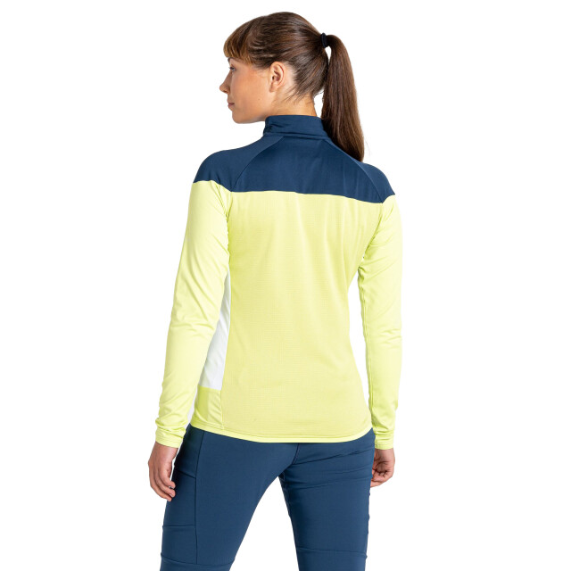 Dare2b Dames elation ii core stretch gerecycleerde fleece UTRG7065_sharpgreenmoonlightdenim large