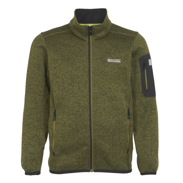 Regatta Kinder/kinder newhill fleece jas UTRG8902_nephritegreenblack large