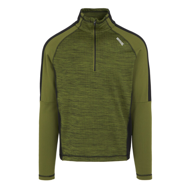 Regatta Heren hepley fleece UTRG6179_nephritegreenblack large