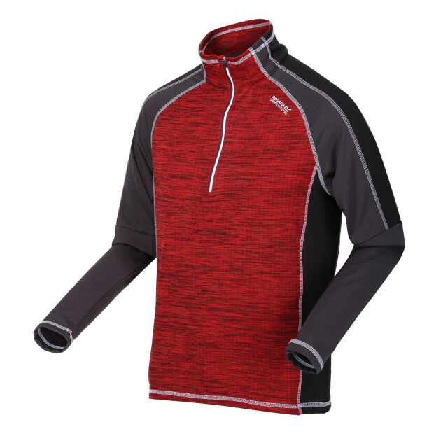 Regatta Heren hepley fleece UTRG6179_red large
