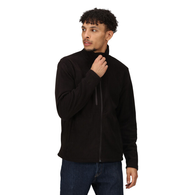 Regatta Heren eerlijkheid gemaakt gerecycled fleece jasje UTRG5132_black large