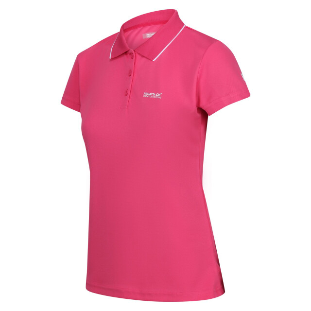 Regatta Dames maverick v polo shirt UTRG4979_flamingopink large