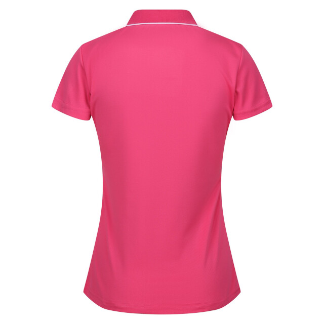 Regatta Dames maverick v polo shirt UTRG4979_flamingopink large