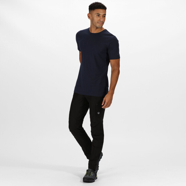 Regatta Heren tait lichtgewicht actief t-shirt UTRG4902_navy large