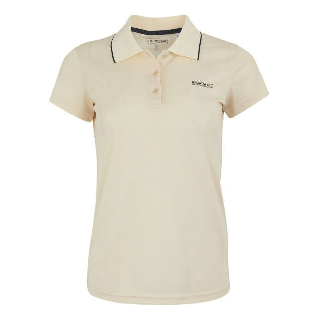 Regatta Dames maverick v polo shirt UTRG4979_lightvanilla large