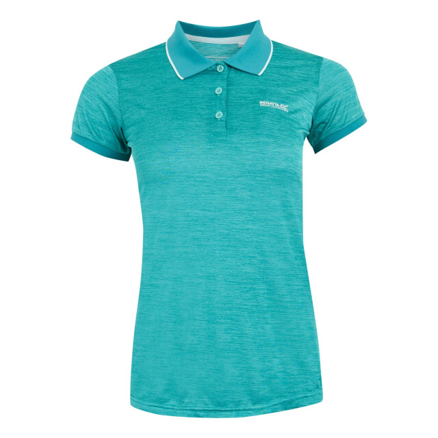 Regatta Dames remex ii polo hals t-shirt UTRG4477_turquoise large