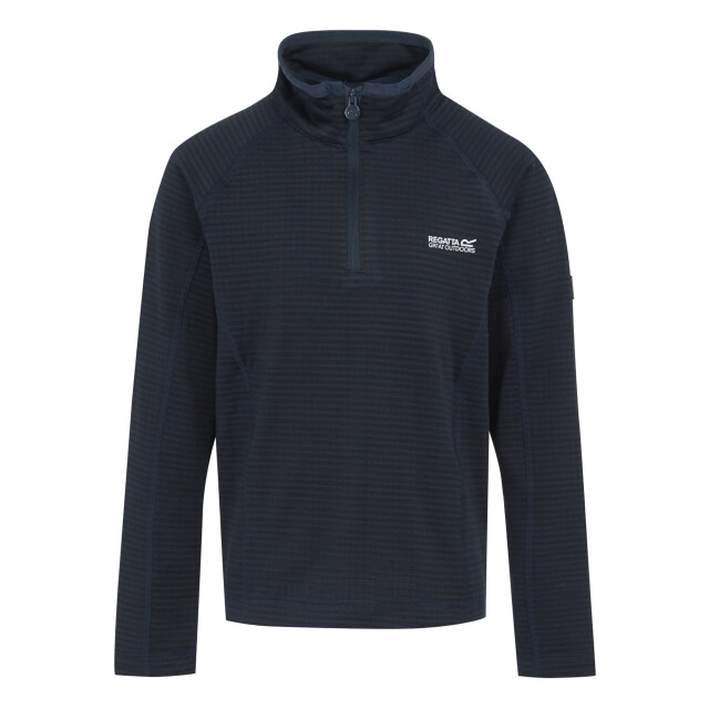 Regatta Kinderen/kinderen berley half zip top met lange mouwen UTRG4502_navy large