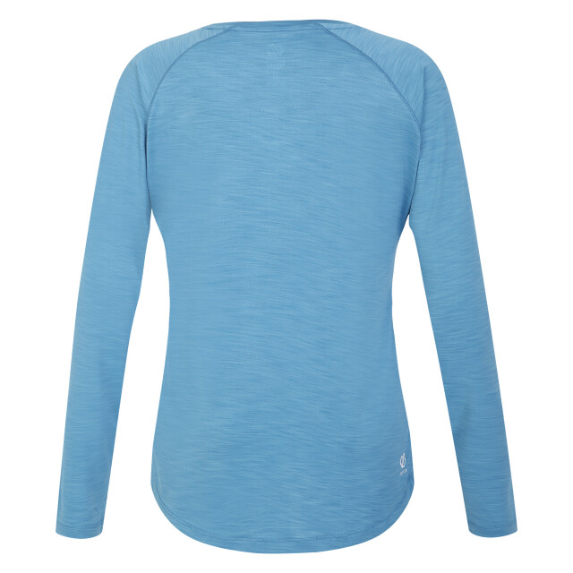 Dare2b Dames discern t-shirt met lange mouwen UTRG5037_niagarablue large