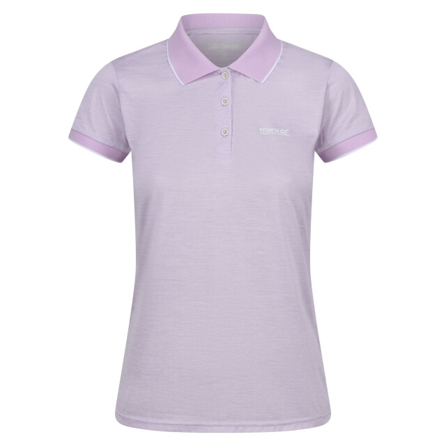 Regatta Dames remex ii polo hals t-shirt UTRG4477_lilacfrost large