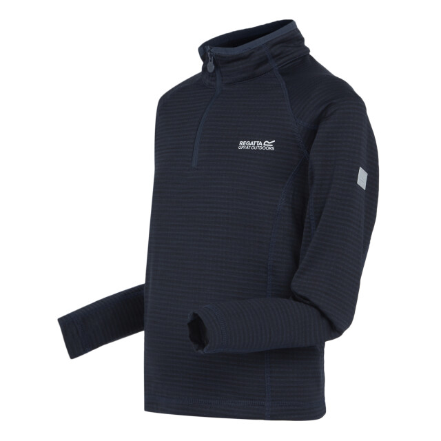 Regatta Kinderen/kinderen berley half zip top met lange mouwen UTRG4502_navy large