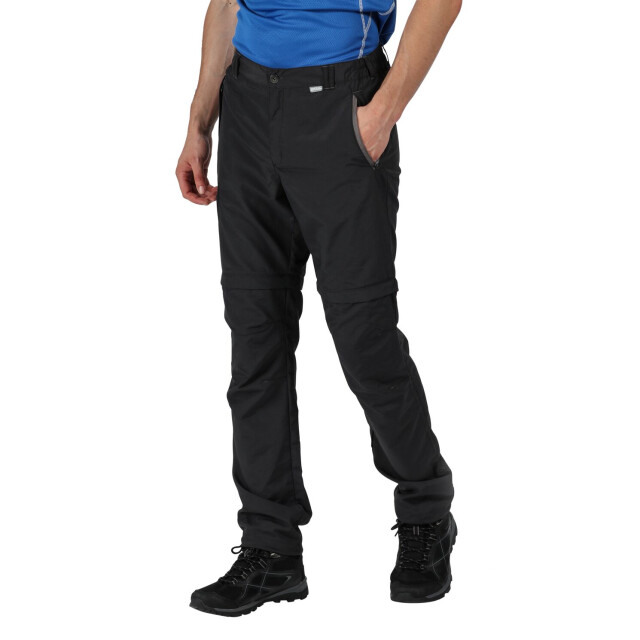 Regatta Heren leesville ii zip off broek UTRG4956_ash large