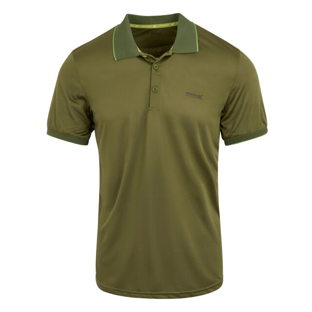 Regatta Heren remex ii polo shirt UTRG4217_nephritegreensolid large