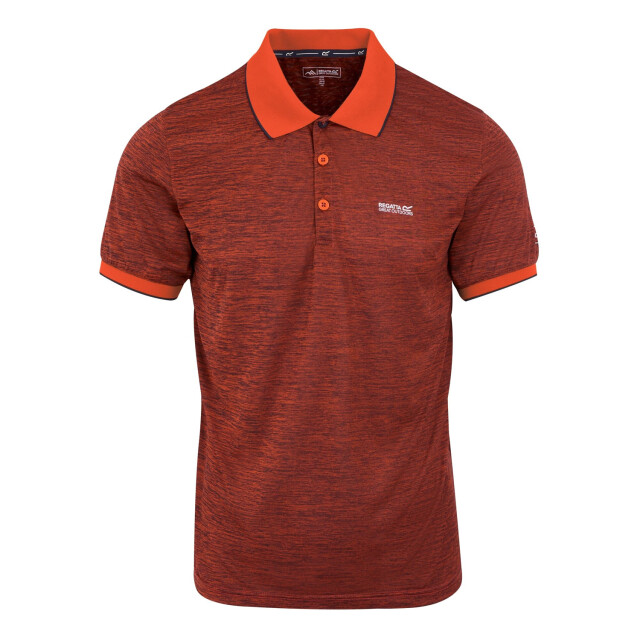 Regatta Heren remex ii polo shirt UTRG4217_tangerinetango large