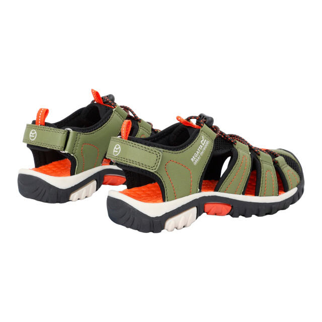 Regatta Kinderen/kinderen westshore sandalen UTRG4100_nephritegreentango large