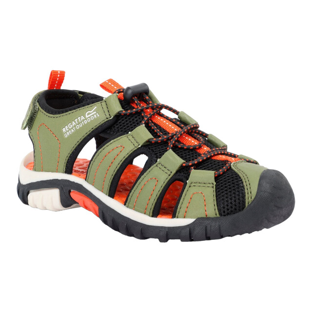 Regatta Kinderen/kinderen westshore sandalen UTRG4100_nephritegreentango large