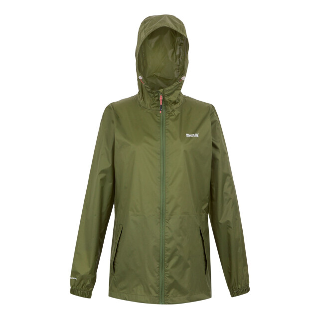 Regatta Dames pk it jkt iii waterdichte jas met capuchon UTRG3501_nephritegreen large
