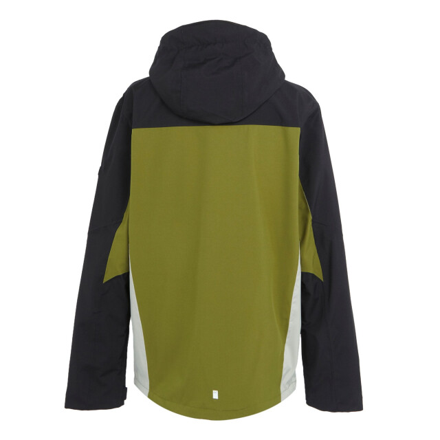 Regatta Heren birchdale waterdicht hooded jacket UTRG3474_nephritegreenblack large