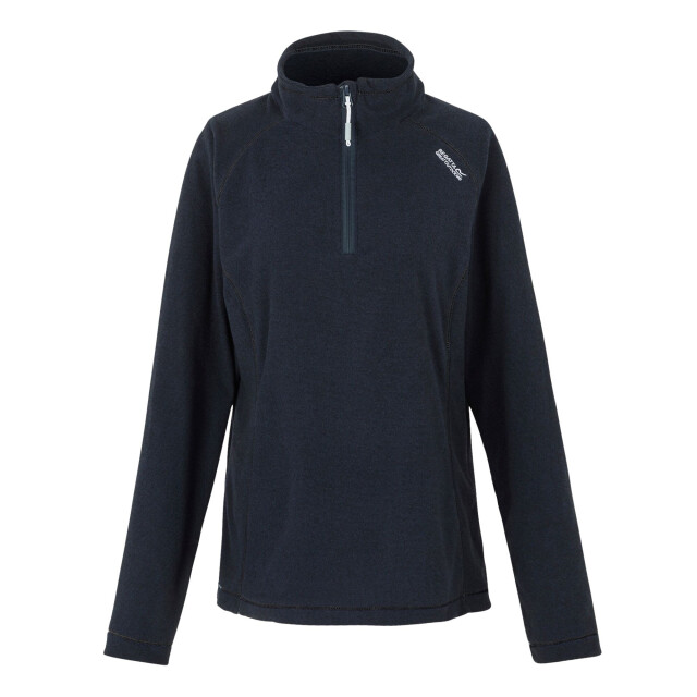 Regatta Geweldige outdoor dames montes half zip fleece top UTRG1953_navyblack large