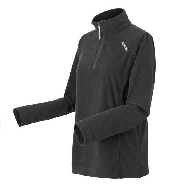 Regatta Geweldige outdoor dames montes half zip fleece top UTRG1953_sealgreyash large