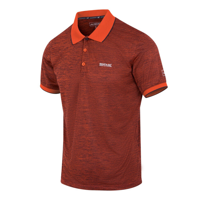 Regatta Heren remex ii polo shirt UTRG4217_tangerinetango large