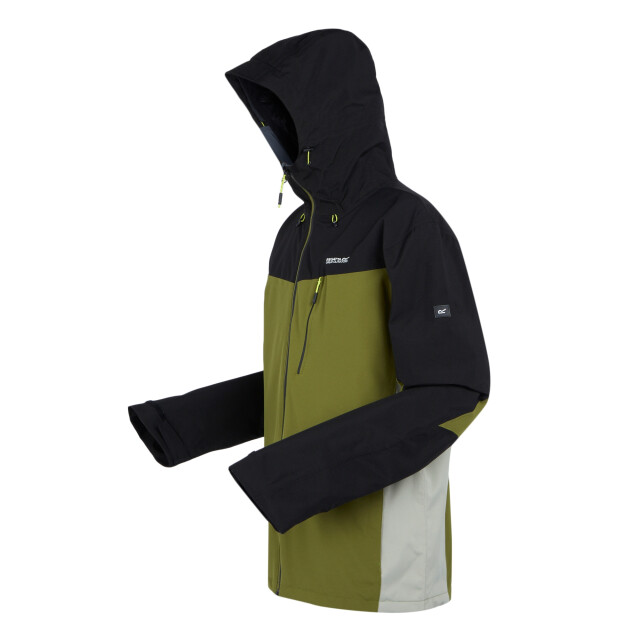 Regatta Heren birchdale waterdicht hooded jacket UTRG3474_nephritegreenblack large