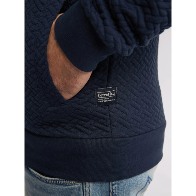 Petrol Industries Men sweater collar zip Men Sweater Collar Zip large