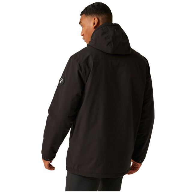 Regatta Christian lacroix lunel waterdichte gewatteerde jas heren UTRG11205_black large
