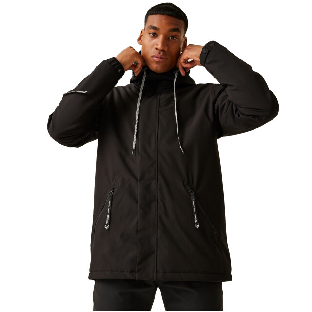 Regatta Christian lacroix lunel waterdichte gewatteerde jas heren UTRG11205_black large