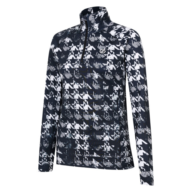 Dare2b Dames divulge dogtooth core stretch lichtgewicht midlayer UTRG11078_black large