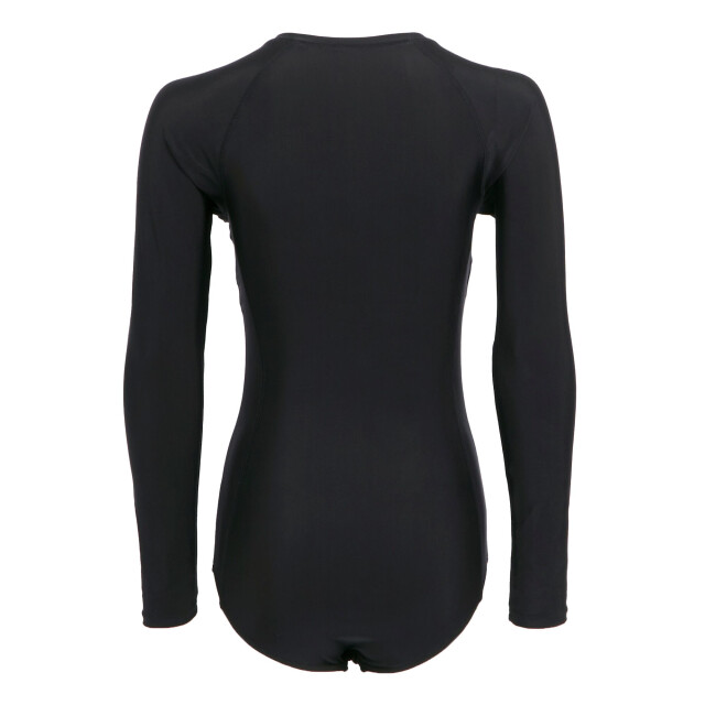 Regatta Dames willowfield ééndelig badpak met lange mouwen UTRG10632_black large