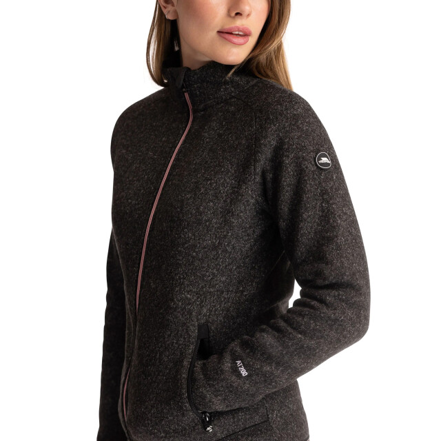Trespass Dames toddy at200 fleecejack UTTP6264_blackmarl large